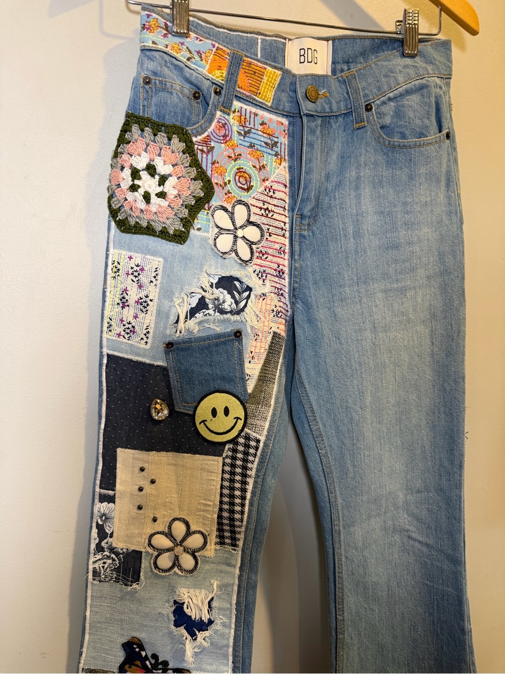 Bdg High-Waisted Craft Flare Jeans View 5
